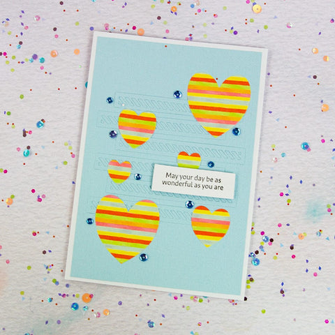 Tonic Studios Die Cutting Geo Buddies - Die, Stamp & Stencil Collection - DB145
