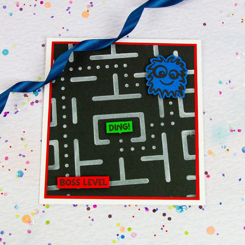 Tonic Studios Die Cutting Geo Buddies - Die, Stamp & Stencil Collection - DB145