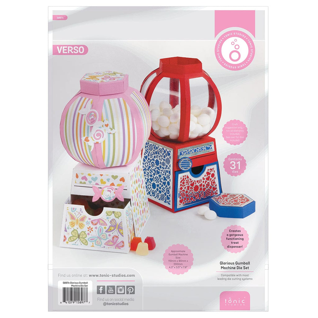 Tonic Studios Die Cutting Glorious Gumball Machine - Showcase Die Set - SHOW56