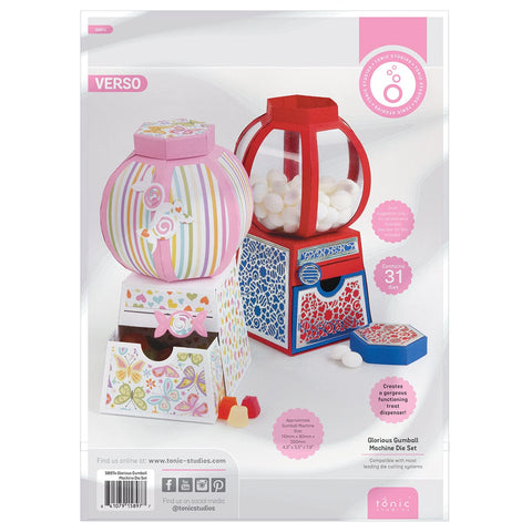 Tonic Studios Die Cutting Glorious Gumball Machine - Showcase Die Set - SHOW56