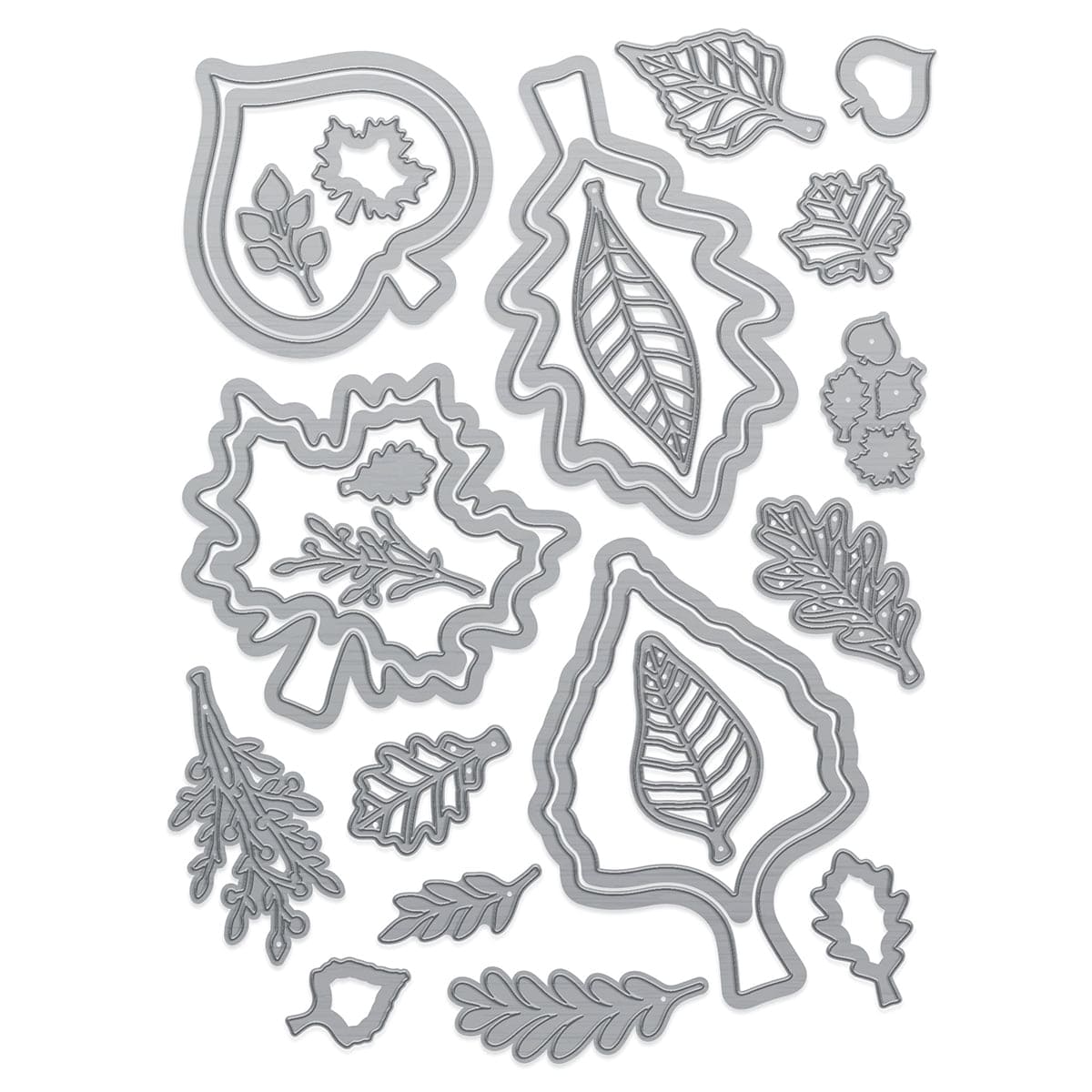 Tonic Studios Die Cutting Golden Leaves Autumn Shaker Creator Collection - DB21