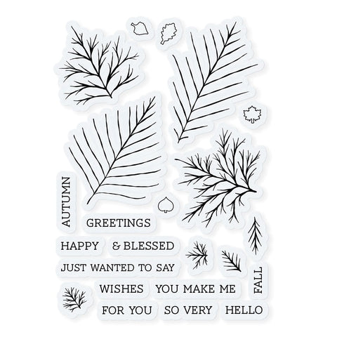 Tonic Studios Die Cutting Golden Leaves Autumn Shaker Creator Collection - DB21