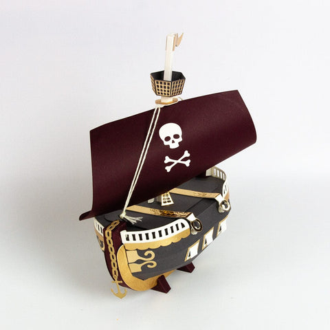 Tonic Studios Die Cutting Grandiose Galleon Gift Box Die Set - 6068e