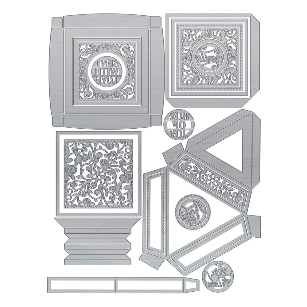 Tonic Studios Die Cutting Hidden Gems/Surperb Standing Die Set Bundle - DB24