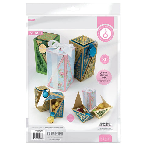 Tonic Studios Die Cutting Hidden Gems/Surperb Standing Die Set Bundle - DB24