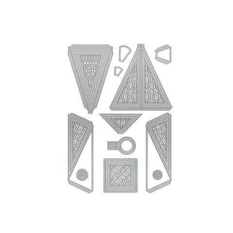 Tonic Studios Die Cutting Hidden Gems/Surperb Standing Die Set Bundle - DB24