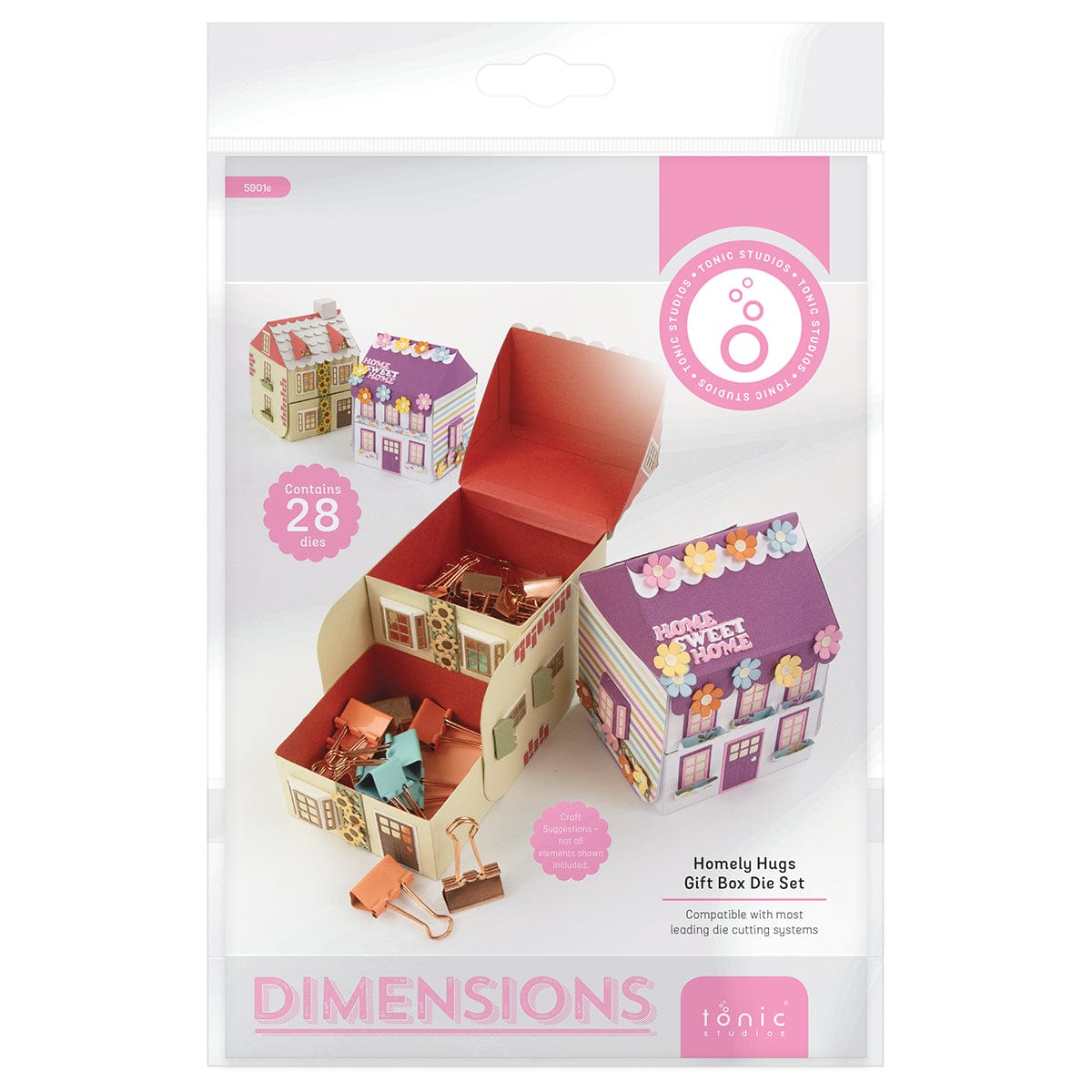 Tonic Studios Die Cutting Homely Hugs Die Set - 5901e