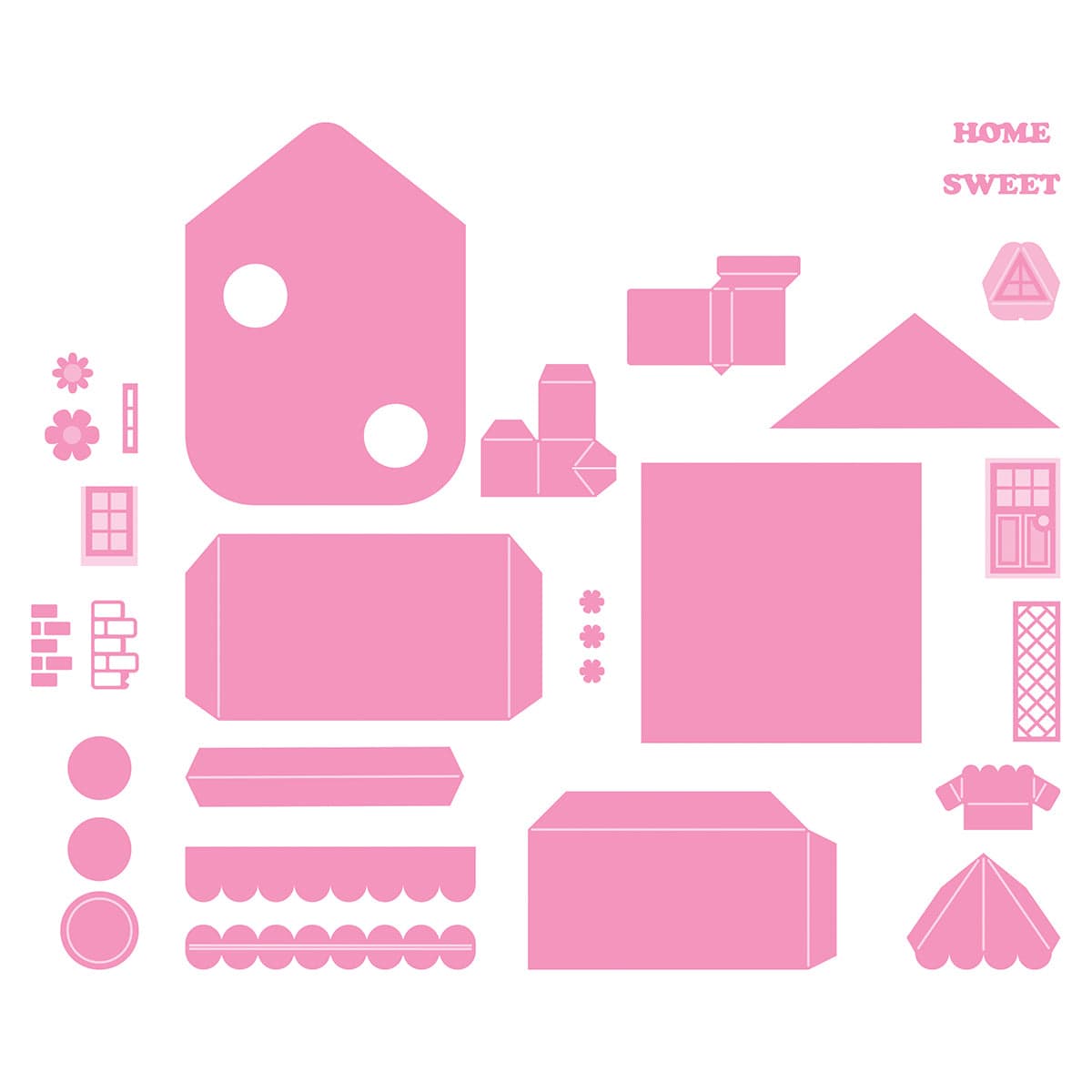 Tonic Studios Die Cutting Homely Hugs Die Set - 5901e