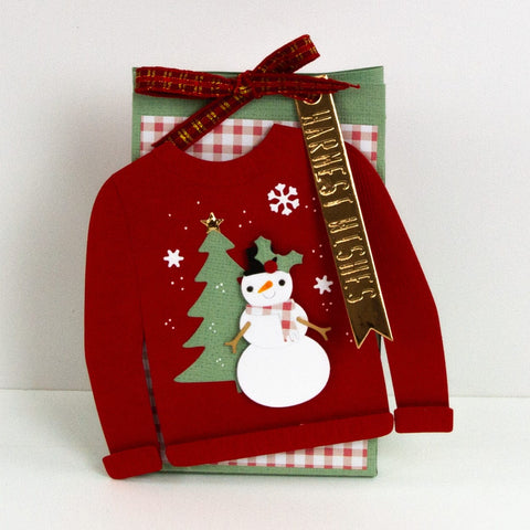 Tonic Studios Die Cutting Jolly Jingles Gift Bag Die Set - 5913e
