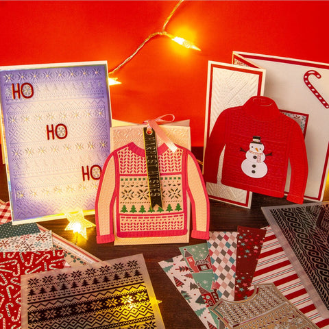 Tonic Studios Die Cutting Jolly Jingles Gift Bag Die Set - 5913e