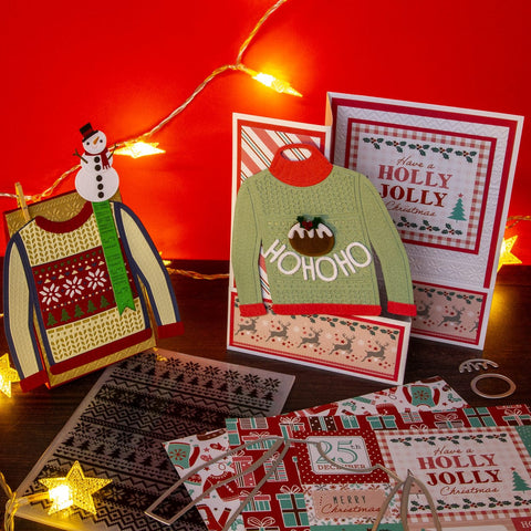 Tonic Studios Die Cutting Jolly Jingles Gift Bag Die Set - 5913e