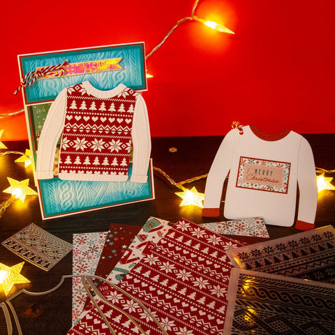 Tonic Studios Die Cutting Jolly Jingles Gift Bag Die Set - 5913e