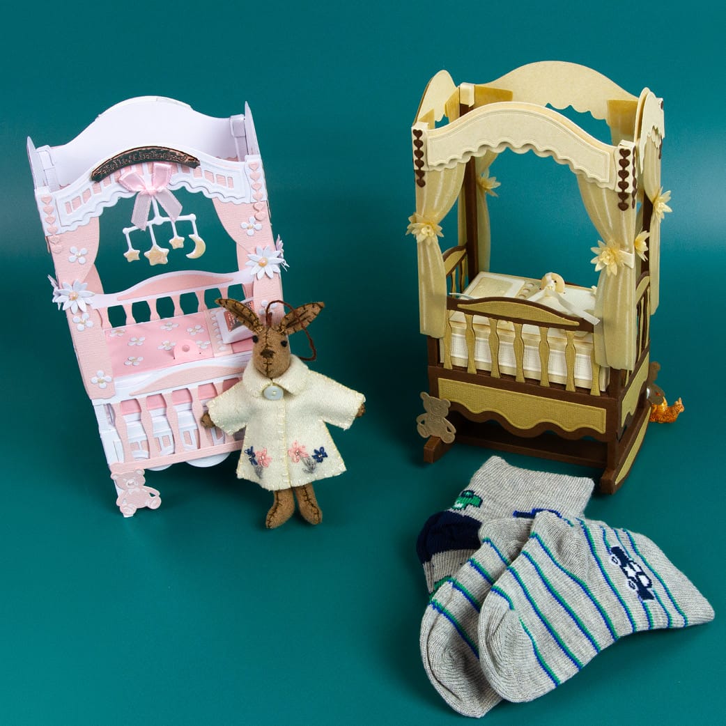Tonic Studios Die Cutting Keepsake Cradle - Showcase Die Set - SHOW64