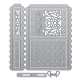Load image into Gallery viewer, Tonic Studios Die Cutting Large Layering Lace Box Side Panels Die Set - 5488e
