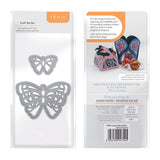 Load image into Gallery viewer, Tonic Studios Die Cutting Layered Butterflies - Admiral Die Set - 4754E