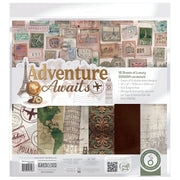 Tonic Studios Die Cutting Legacy Luggage Die Set & Adventure Awaits Patterned Pad - Showcase PLUS