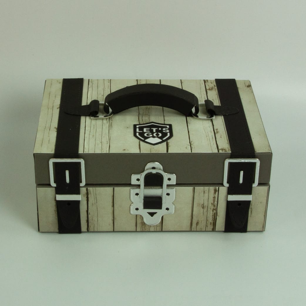 Tonic Studios Die Cutting Legacy Luggage Die Set & Adventure Awaits Patterned Pad - Showcase PLUS