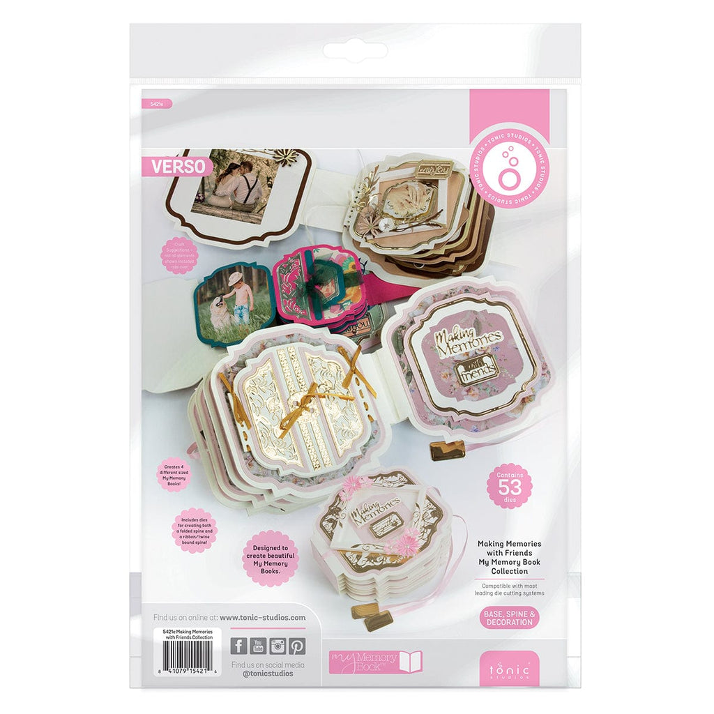 Tonic Studios Die Cutting Making Memories with Friends Die Set - BF23-02