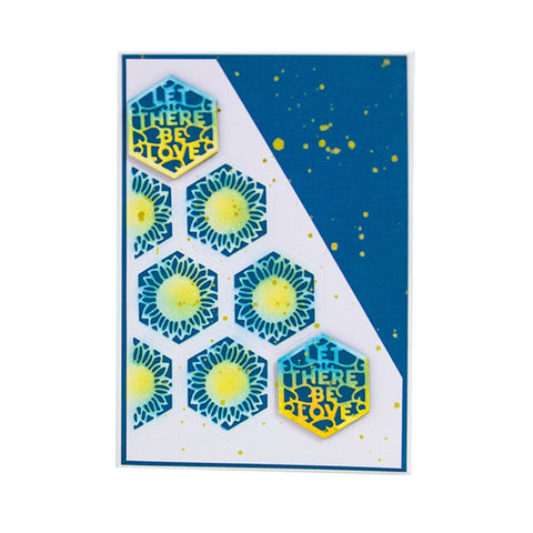 Tonic Studios Die Cutting Marvellous Mosaic Hexagons - Create & Make Die Set - CREATE08