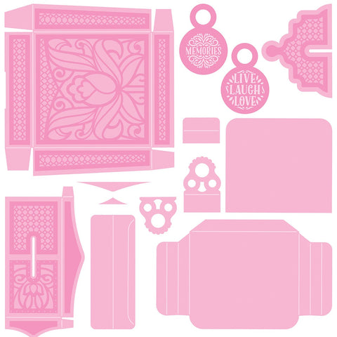 Tonic Studios Die Cutting Mini Index Bureau Box Die Set - 5351e