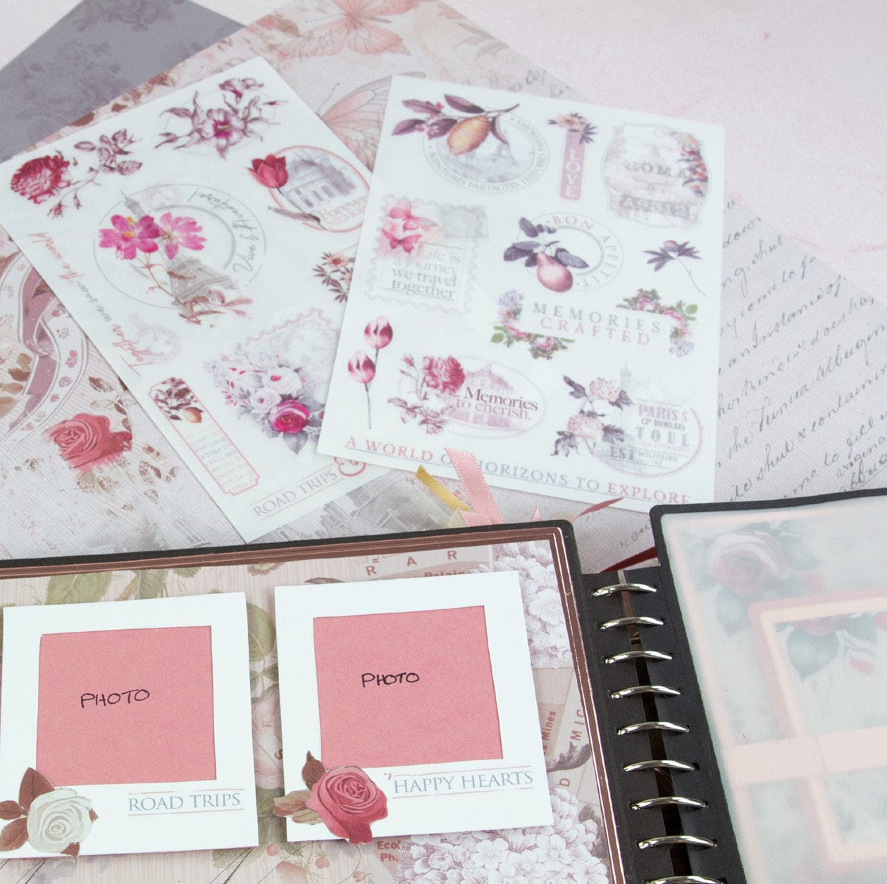Tonic Studios Die Cutting My Memory Book - A Trove of Locks Die Set