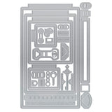Load image into Gallery viewer, Tonic Studios Die Cutting My Memory Book - A Trove of Locks Die Set