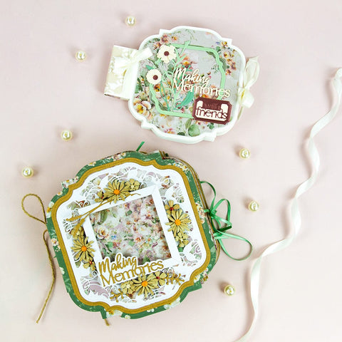 Tonic Studios Die Cutting My Memory Book - Making Memories with Friends Die Set
