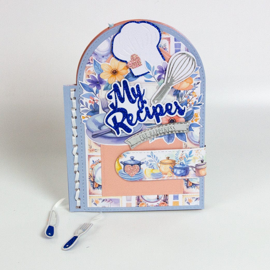 Tonic Studios Die Cutting My Memory Book - My Recipes For Happiness Collection