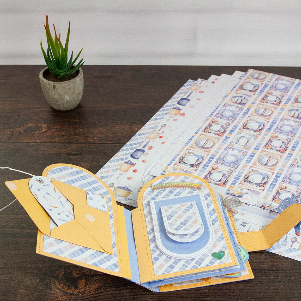 Tonic Studios Die Cutting My Memory Book - My Recipes For Happiness Collection
