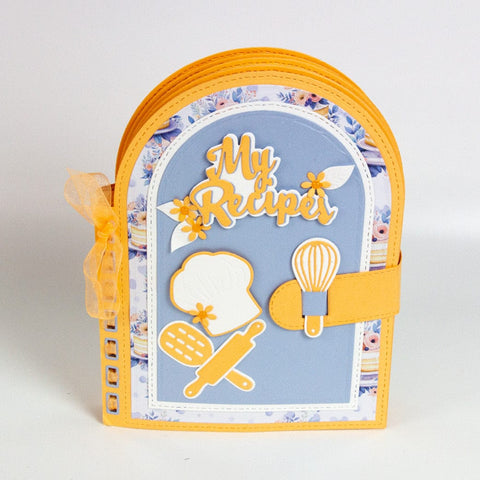 Tonic Studios Die Cutting My Memory Book - My Recipes For Happiness Collection