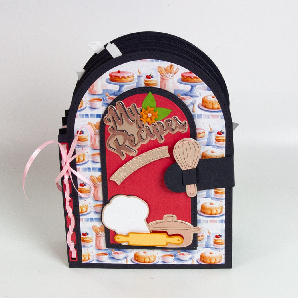 Tonic Studios Die Cutting My Memory Book - My Recipes For Happiness Collection