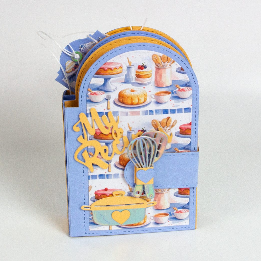 Tonic Studios Die Cutting My Memory Book - My Recipes For Happiness Collection