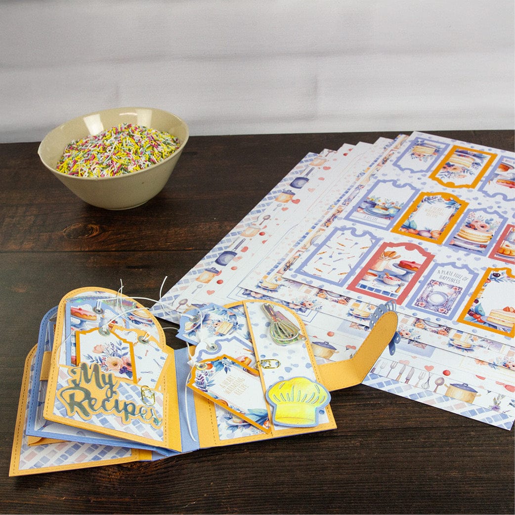 Tonic Studios Die Cutting My Memory Book - My Recipes For Happiness Collection