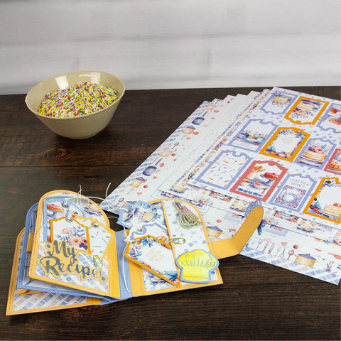 Tonic Studios Die Cutting My Memory Book - My Recipes For Happiness Collection