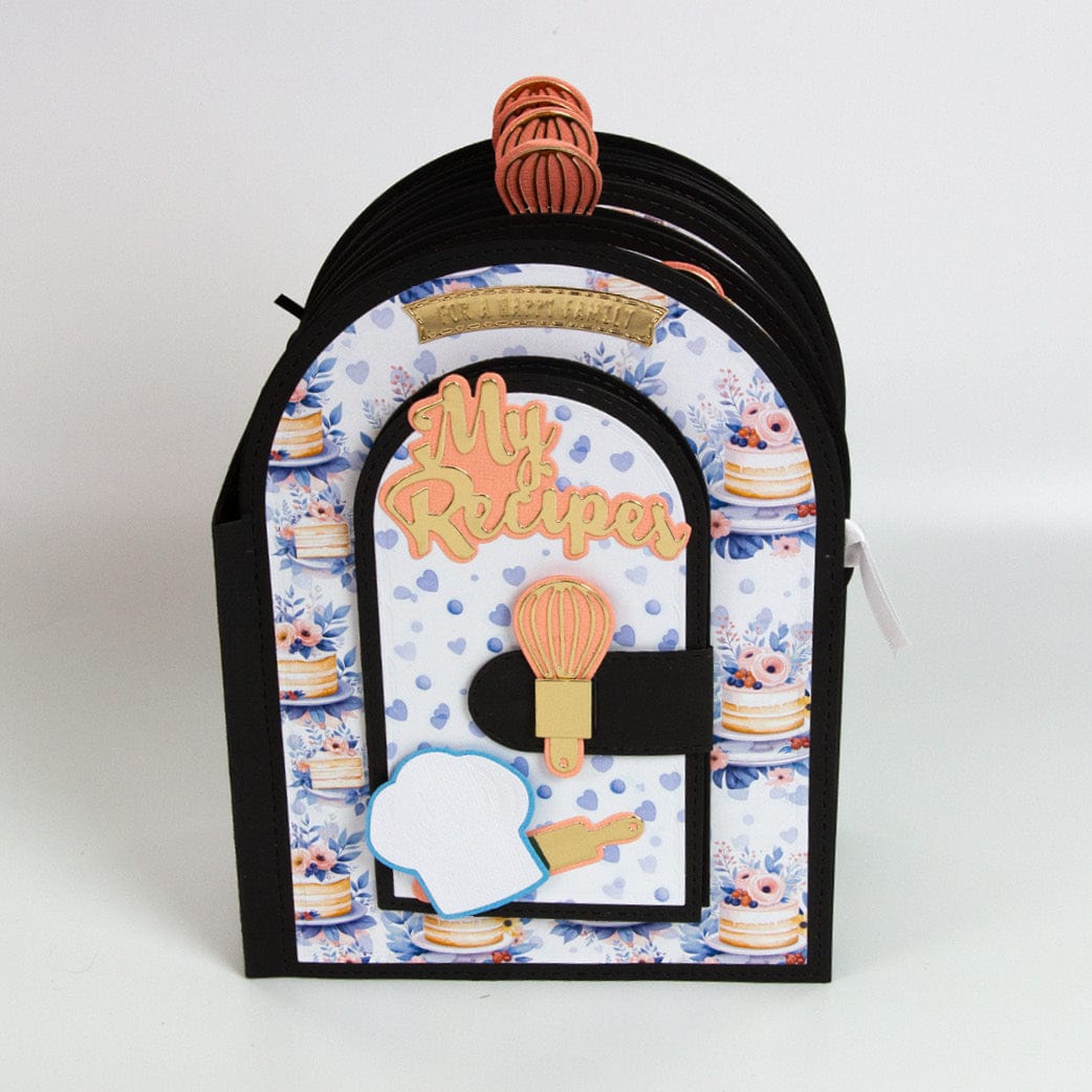 Tonic Studios Die Cutting My Memory Book - My Recipes For Happiness Collection