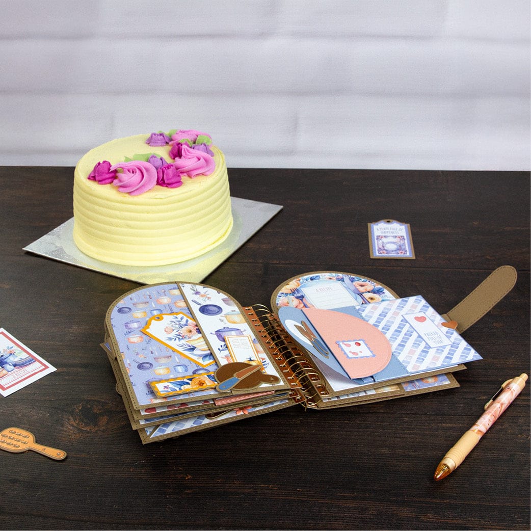 Tonic Studios Die Cutting My Memory Book - My Recipes For Happiness Collection