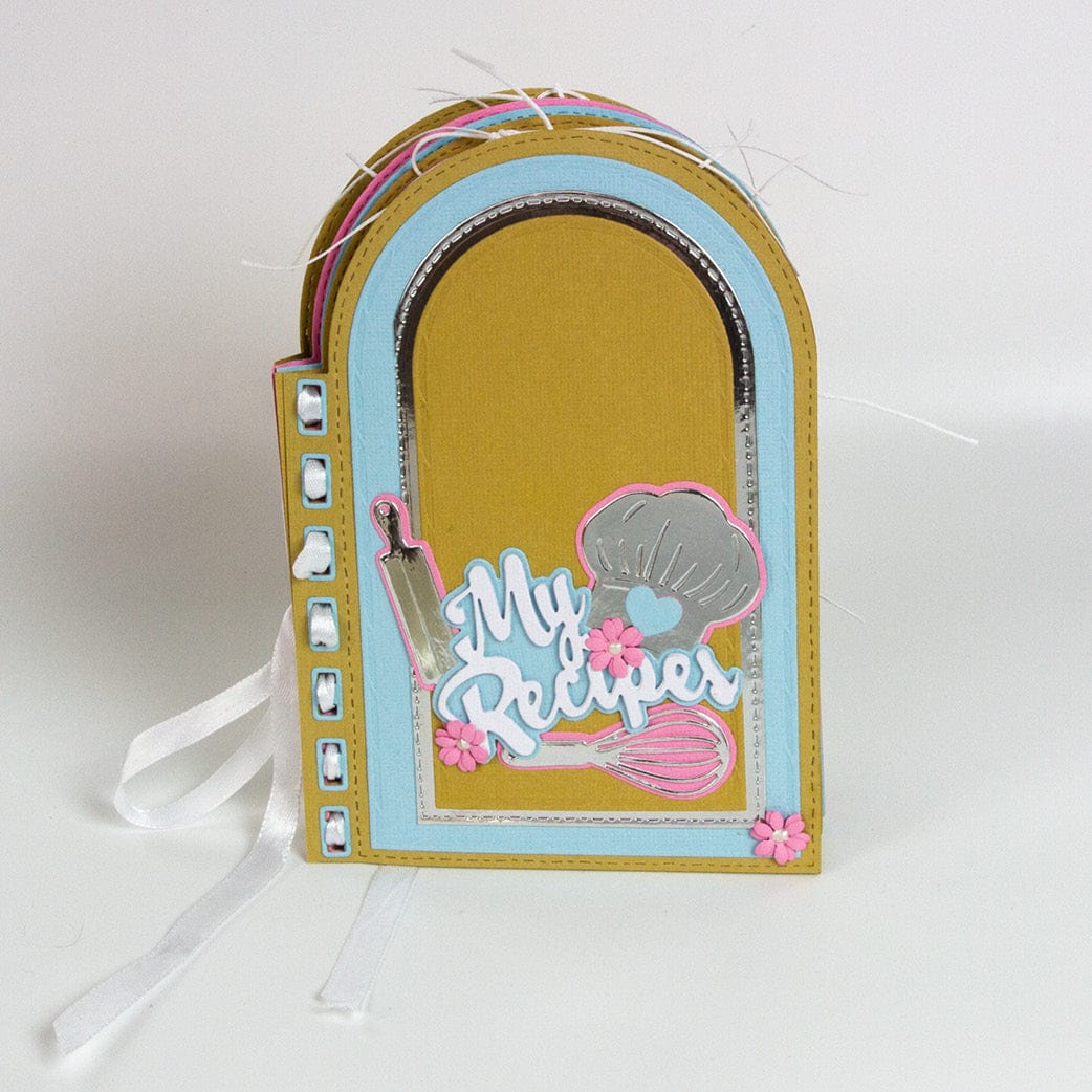 Tonic Studios Die Cutting My Memory Book - My Recipes For Happiness Collection
