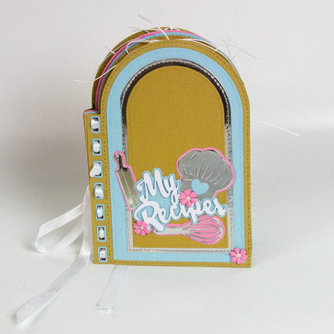 Tonic Studios Die Cutting My Memory Book - My Recipes For Happiness Collection