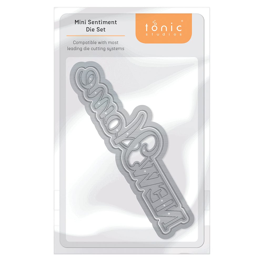 Tonic Studios Die Cutting New Home Sentiments Die Set - 4215E