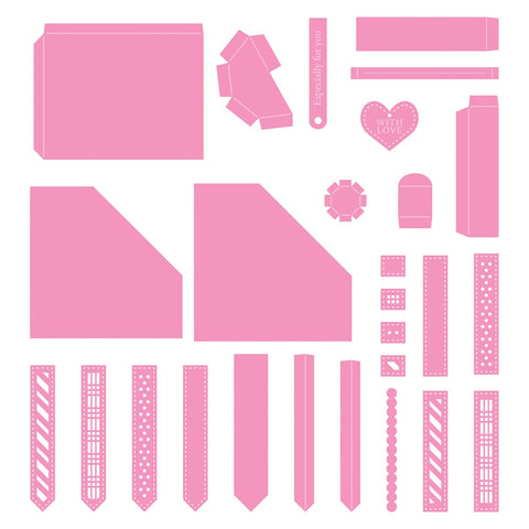 Tonic Studios Die Cutting Octavia Bow Box - Create & Make Die Set - CREATE23