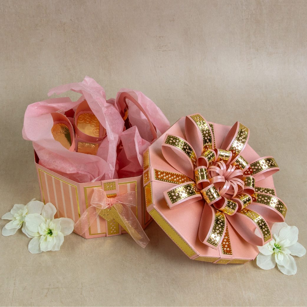 Tonic Studios Die Cutting Octavia Bow Box - Create & Make Die Set - CREATE23