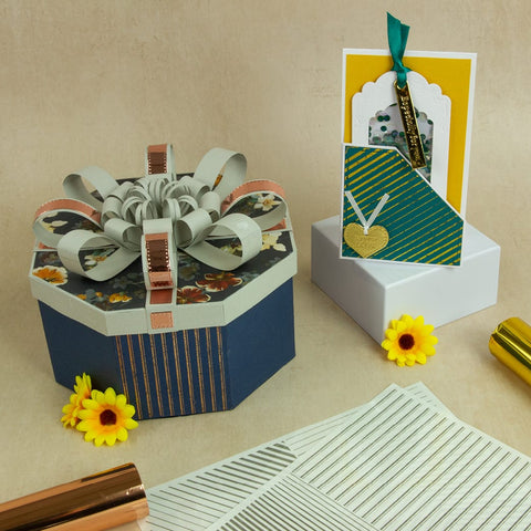 Tonic Studios Die Cutting Octavia Bow Box - Create & Make Die Set - CREATE23