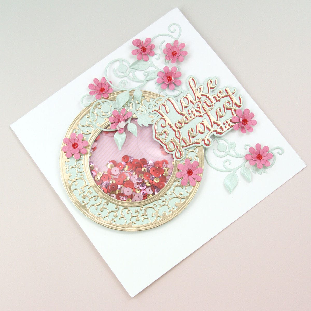 Tonic Studios Die Cutting Ornate Circular Frame Die Set - 5166e