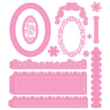 Load image into Gallery viewer, Tonic Studios Die Cutting Ornate Diamond &amp; Oval Gift Box Collection - DB065