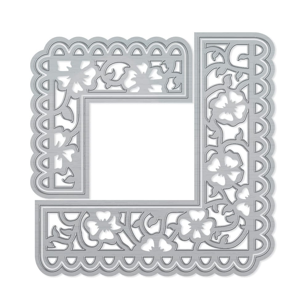 Tonic Studios Die Cutting Pansy Bracket Pair Die Set - 4722E