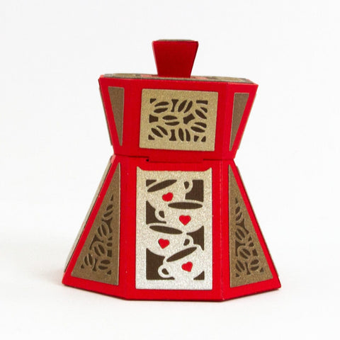 Tonic Studios Die Cutting Perfect Percolator Gift Box - Create & Make Die Set - CREATE15