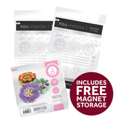 Tonic Studios Die Cutting Petal Perfection Die Set & Adhesive Sheets - DB09