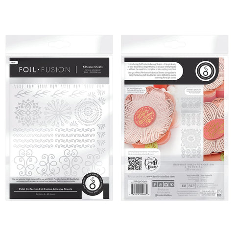 Tonic Studios Die Cutting Petal Perfection Die Set & Adhesive Sheets - DB09