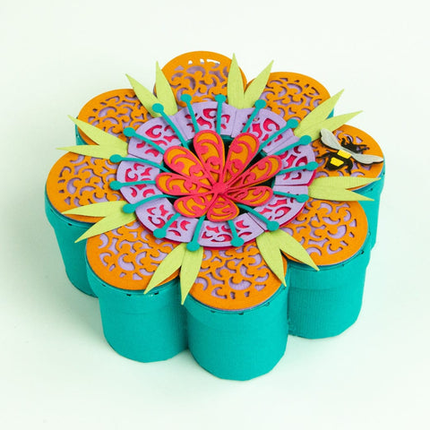 Tonic Studios Die Cutting Petal Perfection Die Set & Adhesive Sheets - DB09