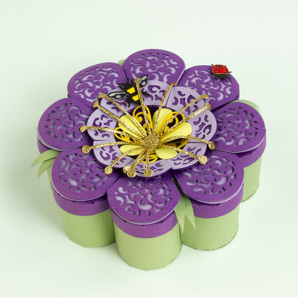 Tonic Studios Die Cutting Petal Perfection Die Set & Adhesive Sheets - DB09
